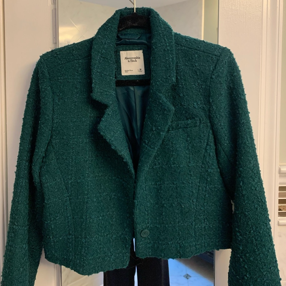 Abercrombie and Fitch  Women's Green Jacket